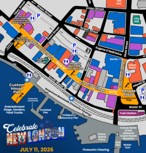 Celebrate New London 2026 Map