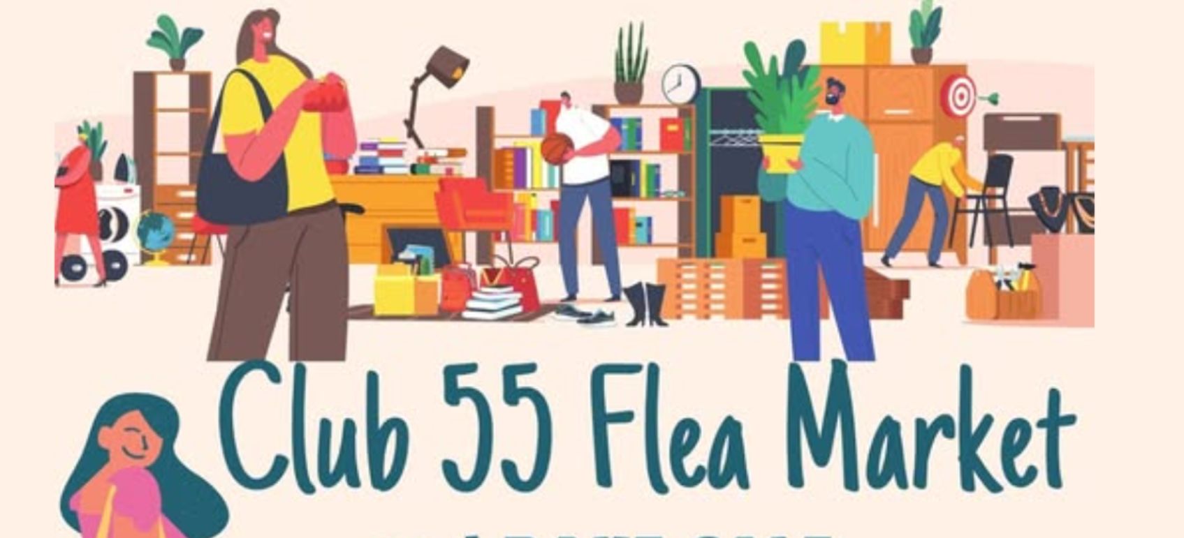 Club 55+ Flea Market and Bake Sale