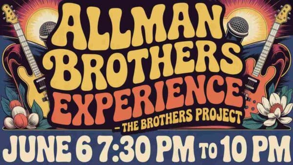 Allman Brothers Experience - The Brothers Project June 6 730 pm to 10 pm