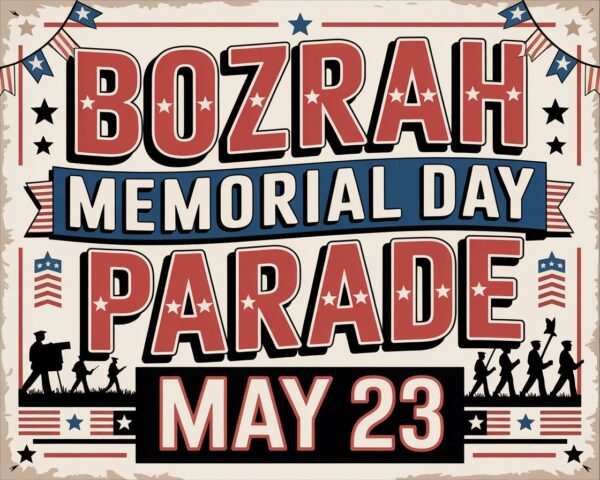 Bozrah Memorial Day Parade May 23