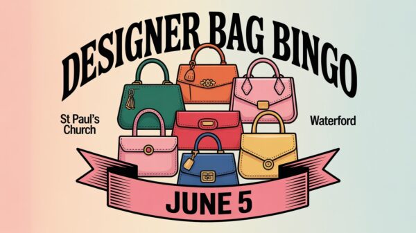 Designer Bad Bingo at St Pauls Church in Waterford June 5