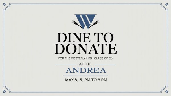 Dine to Donate for the Westerly High School Class of 26