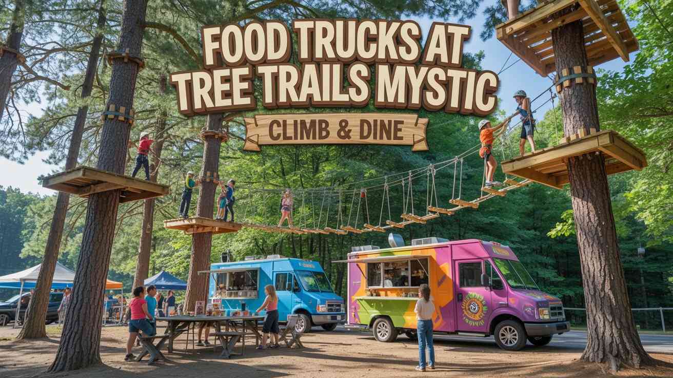 Food Trucks at Tree Trails Mystic - Climb and Dine