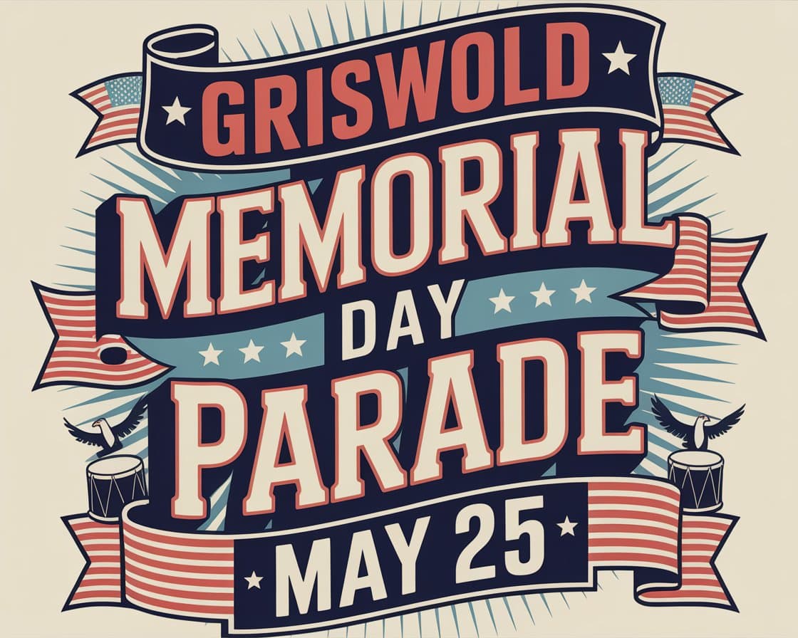 Griswold Memorial Day Parade May 25