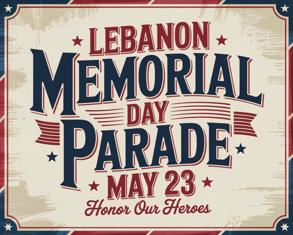 Lebanon Memorial Day Parade May 23