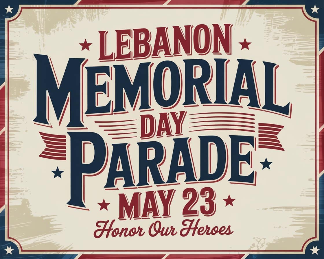 Lebanon Memorial Day Parade May 23