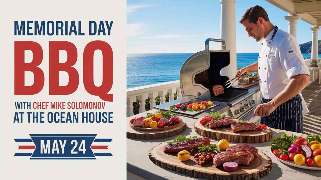Memorial Day BBQ with Chef Mike Solomonov at the Ocean House May 24