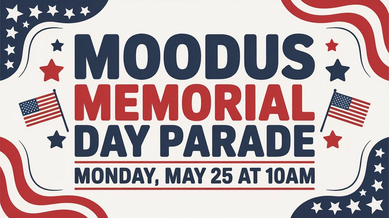 Moodus Memorial Day Parade Monday May 25 10 am