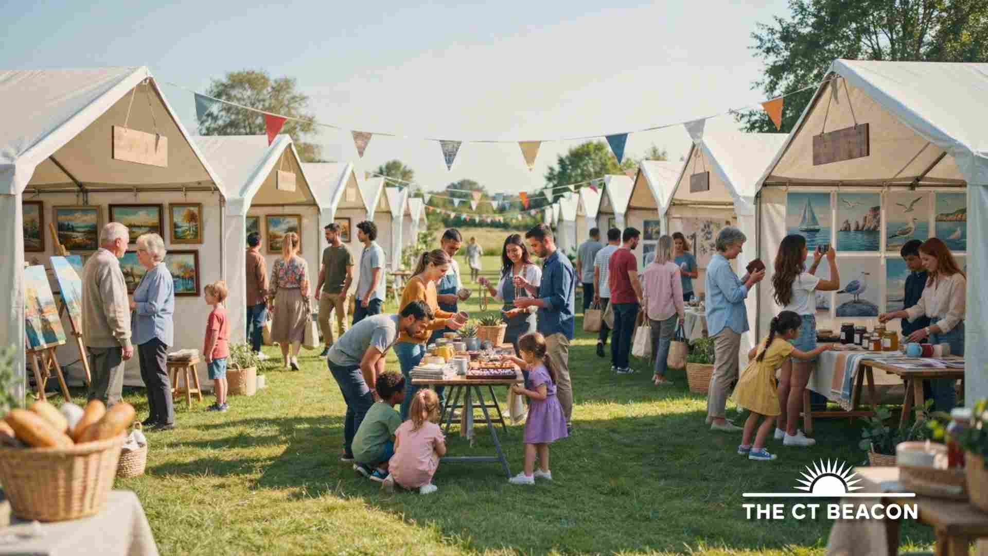 Olde Mistick Village Art Show