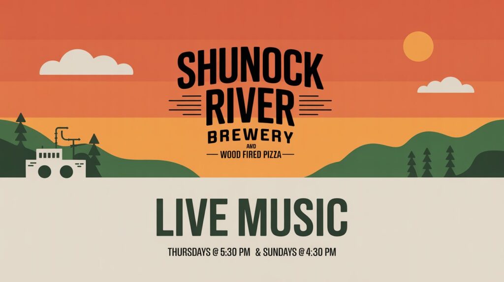 Shunock River Brewery and Wood Fired Pizza Live Music Series