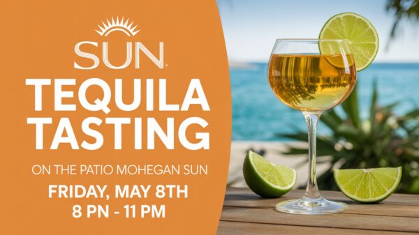 Sun Tequila Tasting on the Patio at the Mohegan Sun