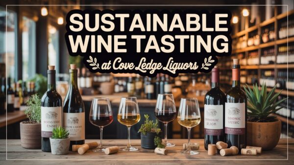 Sustainable Wine Tasting at Cove Ledge Liquors