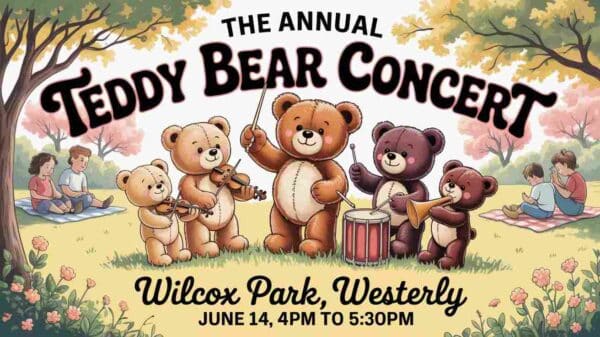 The Annual Teddy Bear Concert in Wilcox Park Westerly June 14 4 pm to 530 pm