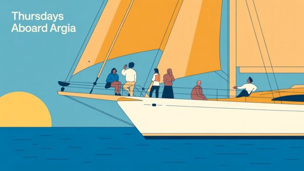 Thursdays Aboard Argia