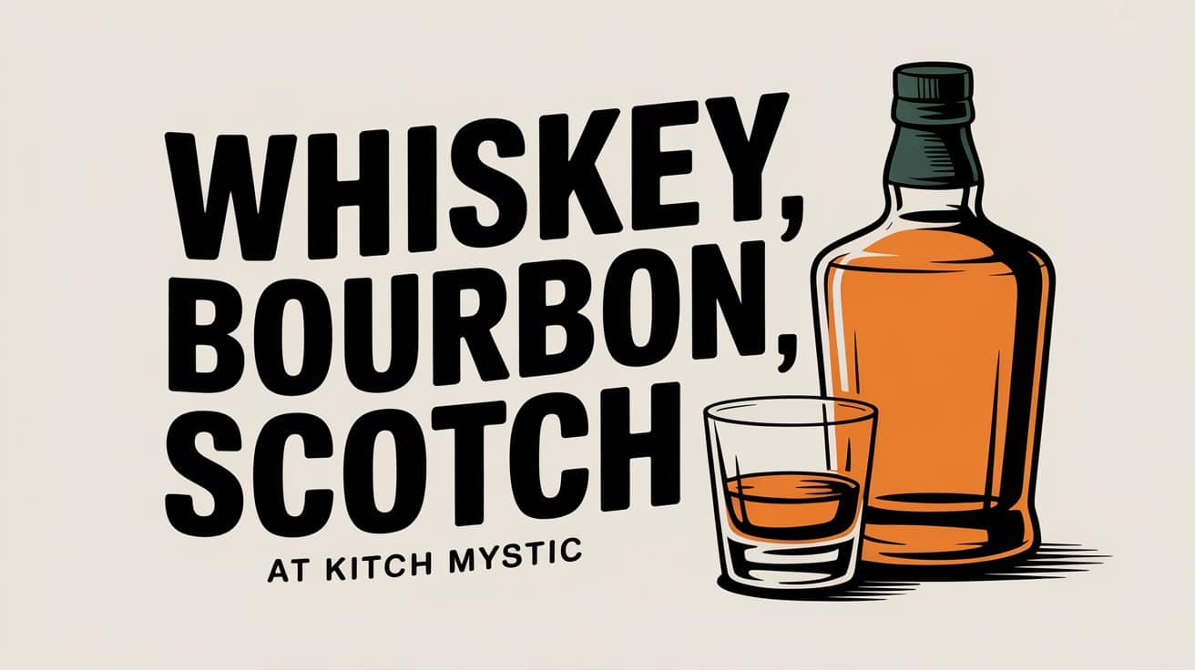 Whiskey, Bourbon, and Scotch at Kitch Mystic