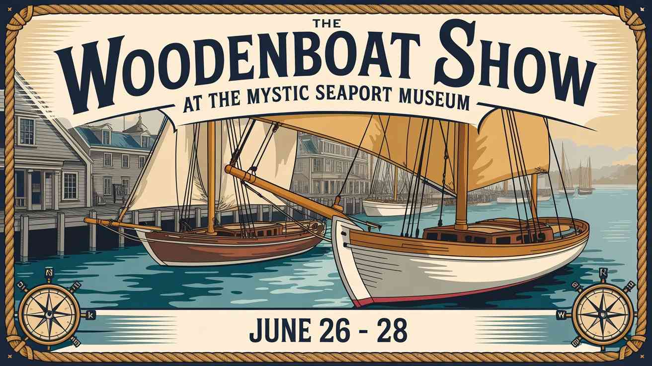 WoodenBoat Show at the Mystic Seaport Museum June 26-28