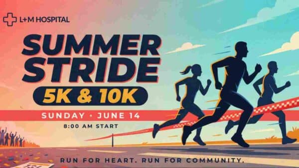 LM Hospital Summer Stride 5k and 10k Sunday June 14 8am