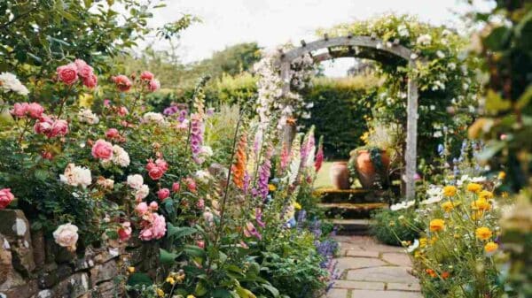 Markets Blooms and Garden Paths
