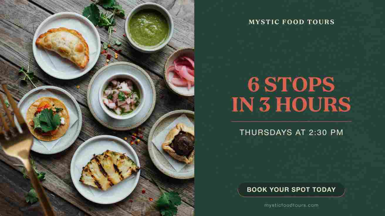 Mystic Food Tours 6 Stops in 3 Hours Thursdays at 230 pm