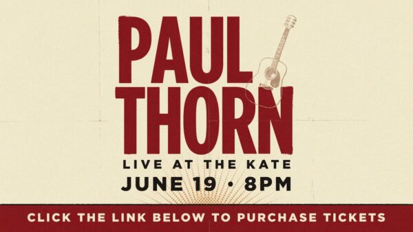 Paul Thorn at the Kate June 19 8pm Click the website link at the bottom of the page to purchase tickets