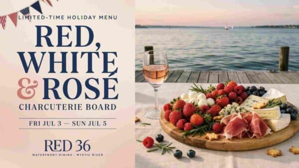 RED White and Rose Charcuterie Board at RED 36 Fri July 3 thru Sun Jul 5