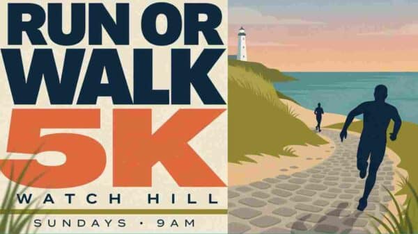 Run or Walk 5k in Watch Hill Sundays 9am
