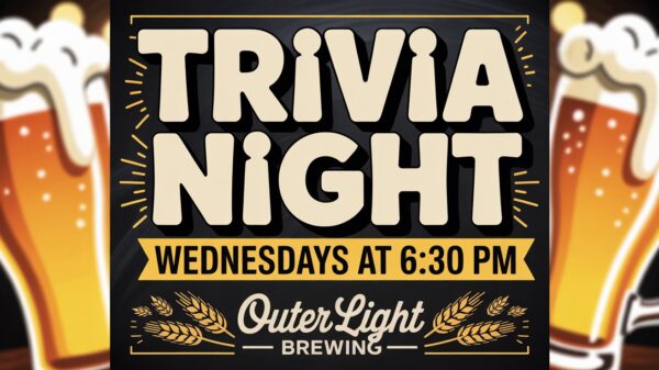 Trivia at Outer Brewing Wednesdays at 630 pm