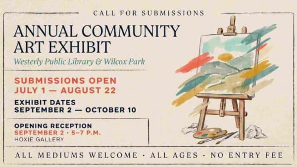 Westerly Public Library Annual Community Art Exhibit Call For Submissions