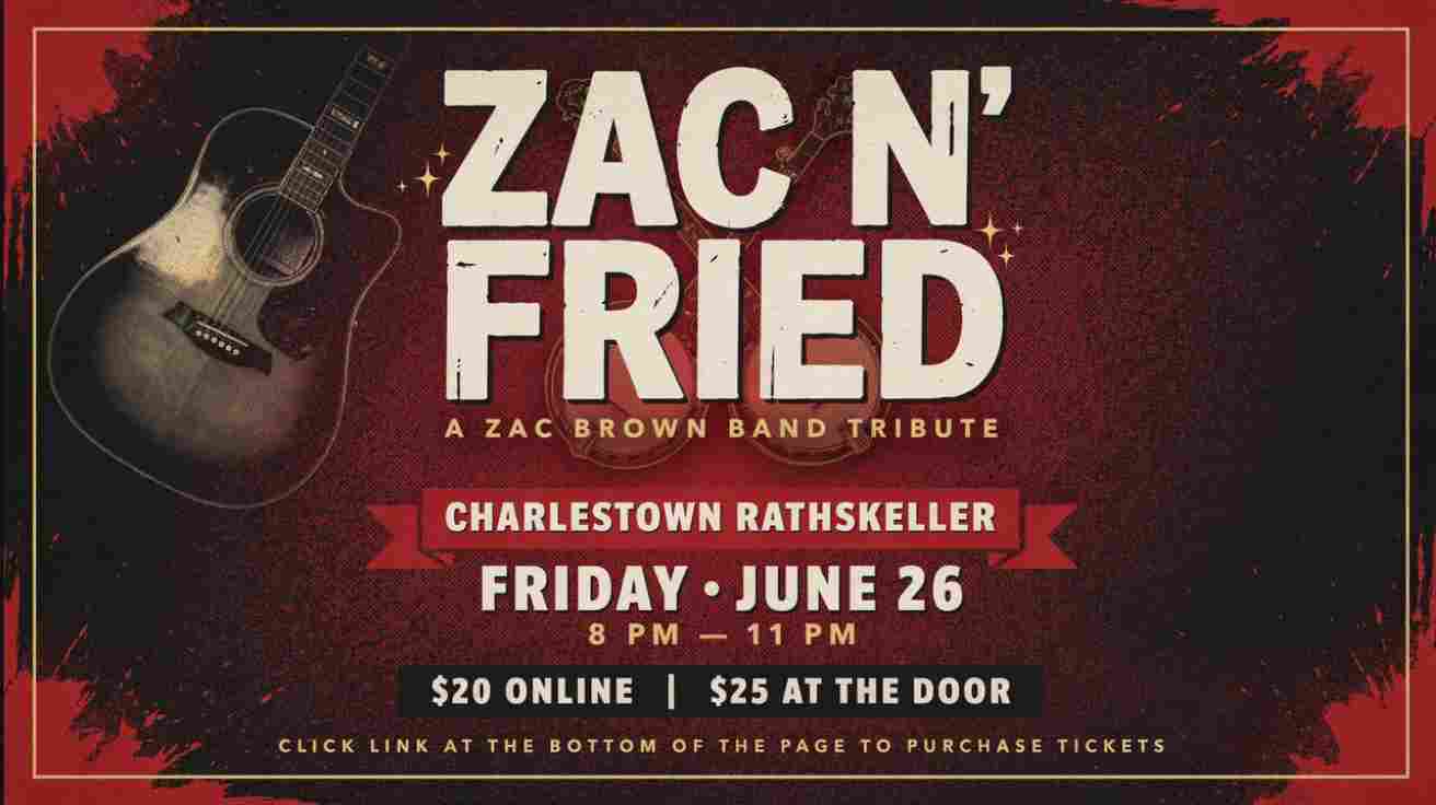 Zac and Fried Zac Brown Tribute at the Charlestown Rathskeller Friday June 26