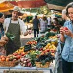 farmers market