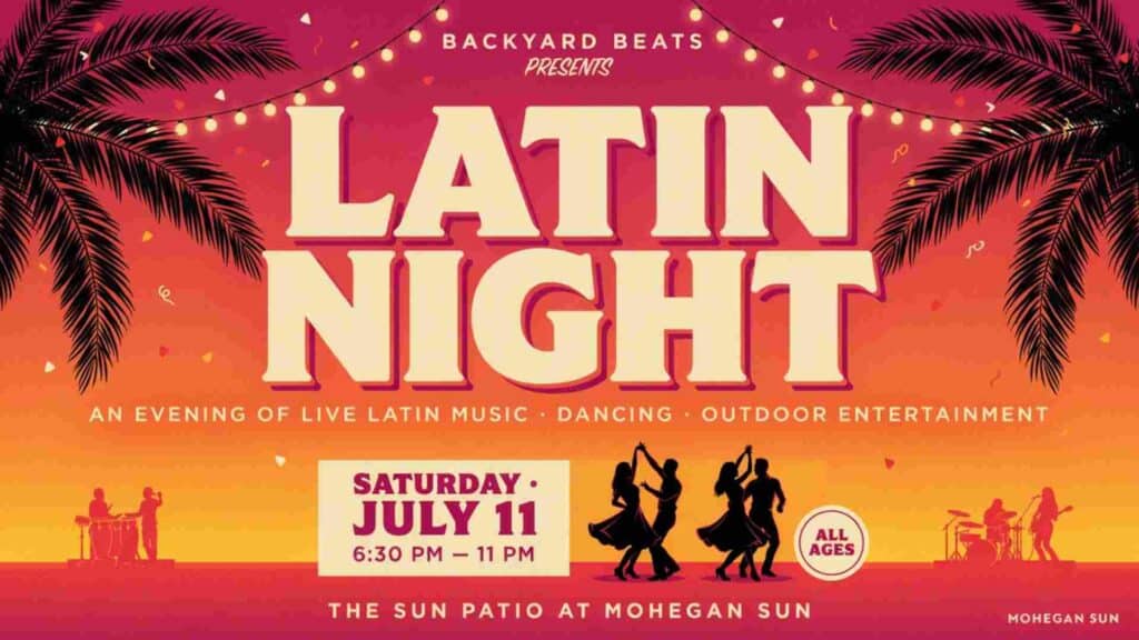 Backyard Beats Presents Latin Night an evening of live Latin music