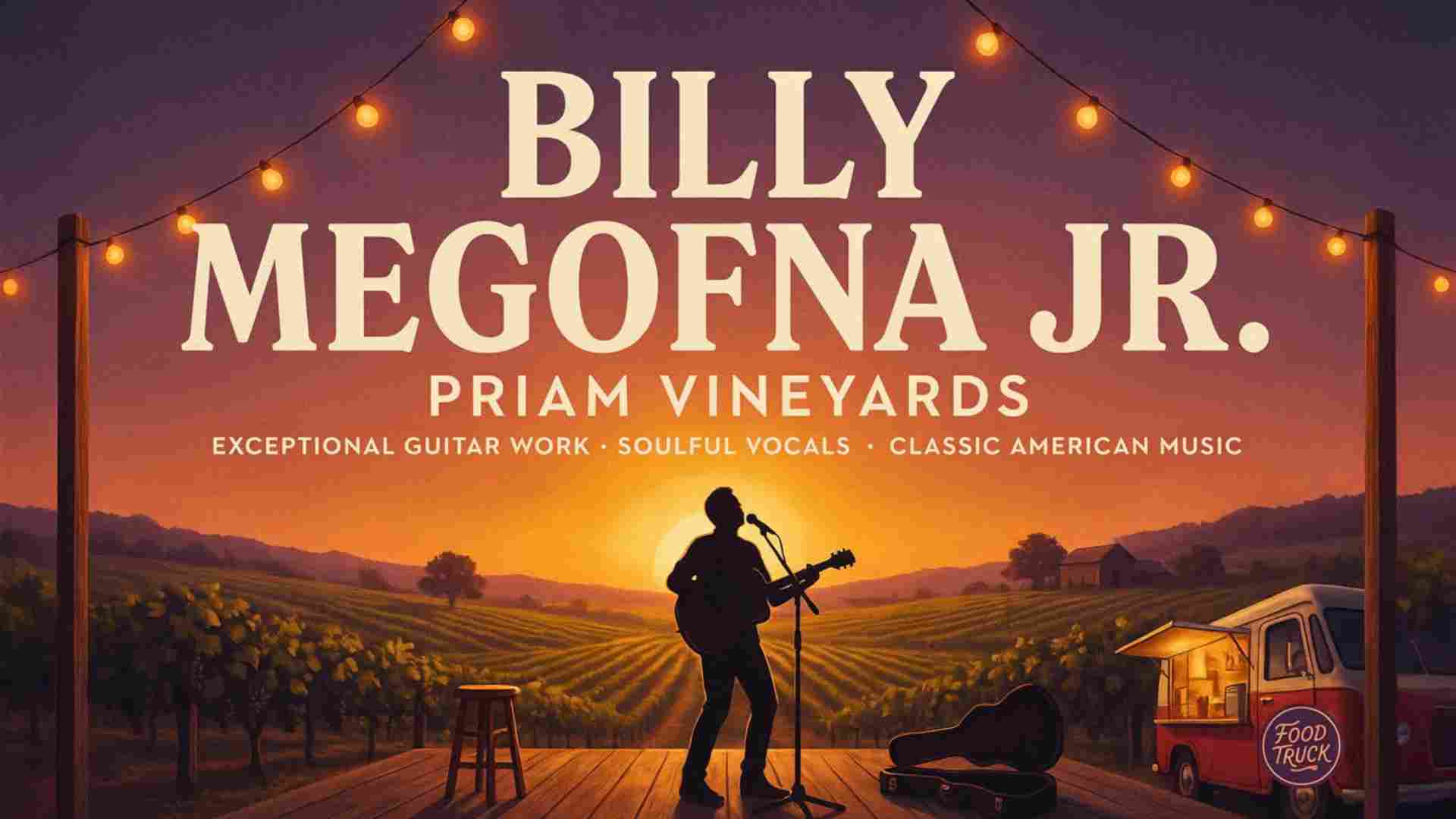 Bill Megofna JR at Priam Vineyards Sunday