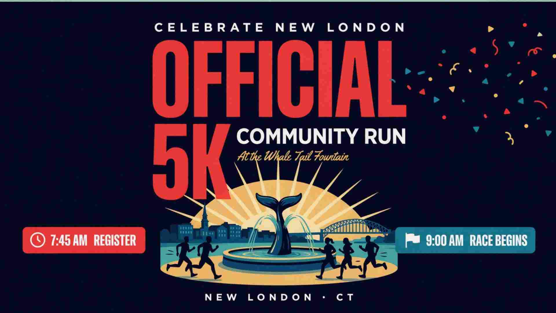 Celebrate New LondonOfficial 5k Communnity Run Saturday July 11