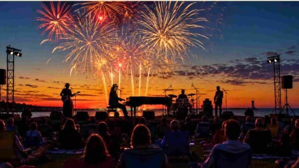 Elton John Tribute Band and Fireworks Display