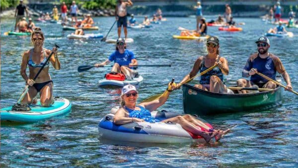 Floatswella People Floating on the Water