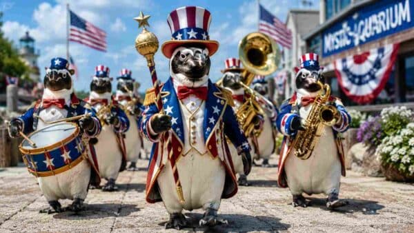 Mystic Aquarium Patriotic