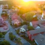 Olde Mistick Village Aerial