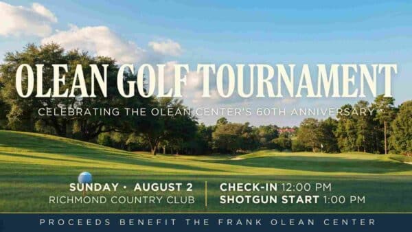 Olean Golf Tournament Sunday August 2 12 pm at Richmond Country Club