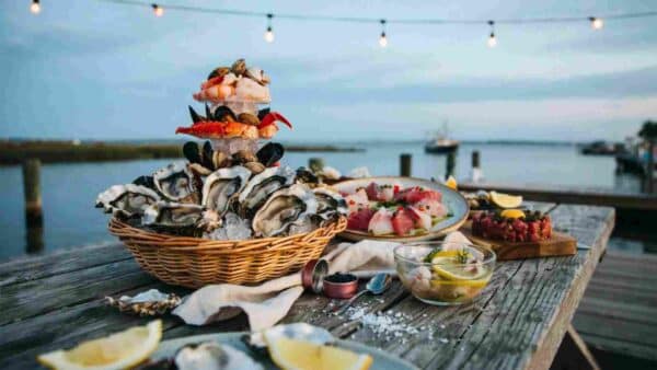 Raw Bar Wednesdays at Mystic Fish Camp Wednesdays this summer