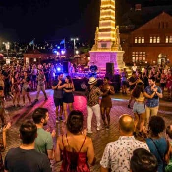 Salsa on Parade Plaza