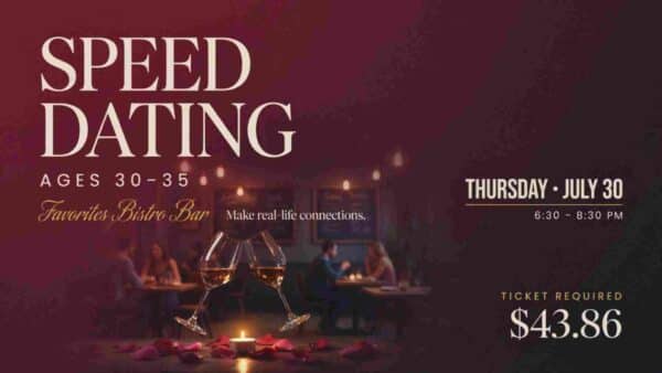 Speed Dating Ages 30 - 35 at Favorites Bistro Bar