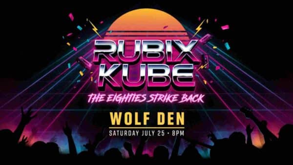 The Eighties Strike Back Show at Wolf Den Saturday July 25 8pm