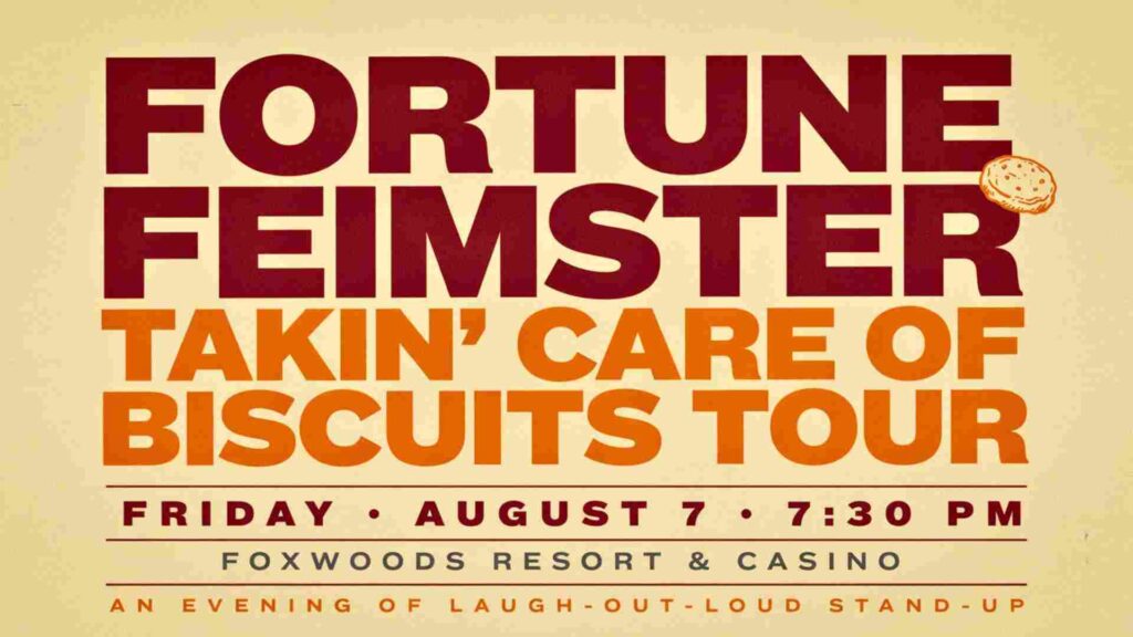 Fortune Feimster Takin Car of Biscuits Tour at Foxwoods Friday August 7 at 730pm