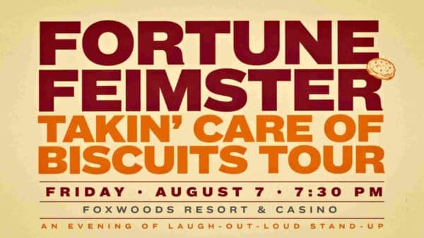 Fortune Feimster Takin Car of Biscuits Tour at Foxwoods Friday August 7 at 730pm