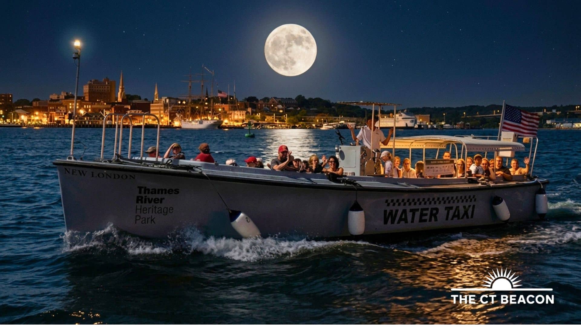 Full Sturgeon Moon Cruise Lights Up the Thames River