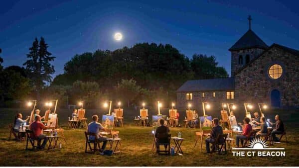 Nocturnal Plein Air Oil Painting Workshop on Enders Island