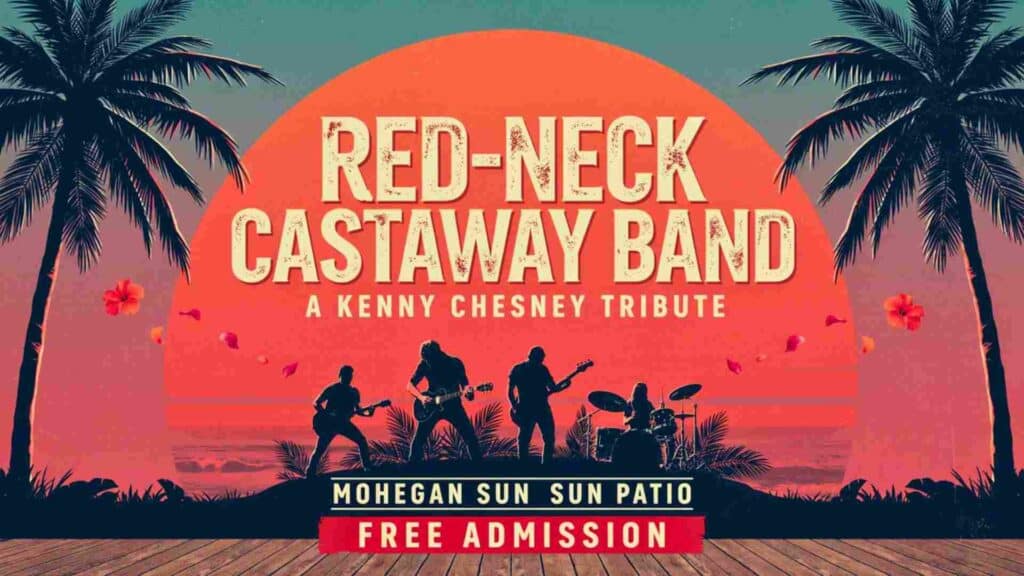 Redneck Castaway Band Kenny Chesney Tribute at Mohegan Sun Sun Patio