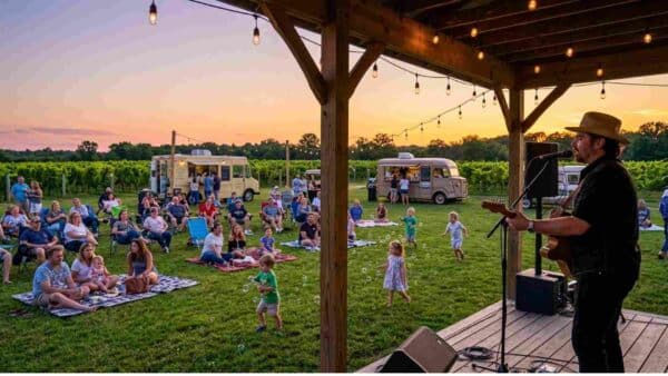 Ty Marshall at Saltwater Farm Vineyard Friday August 14 5pm