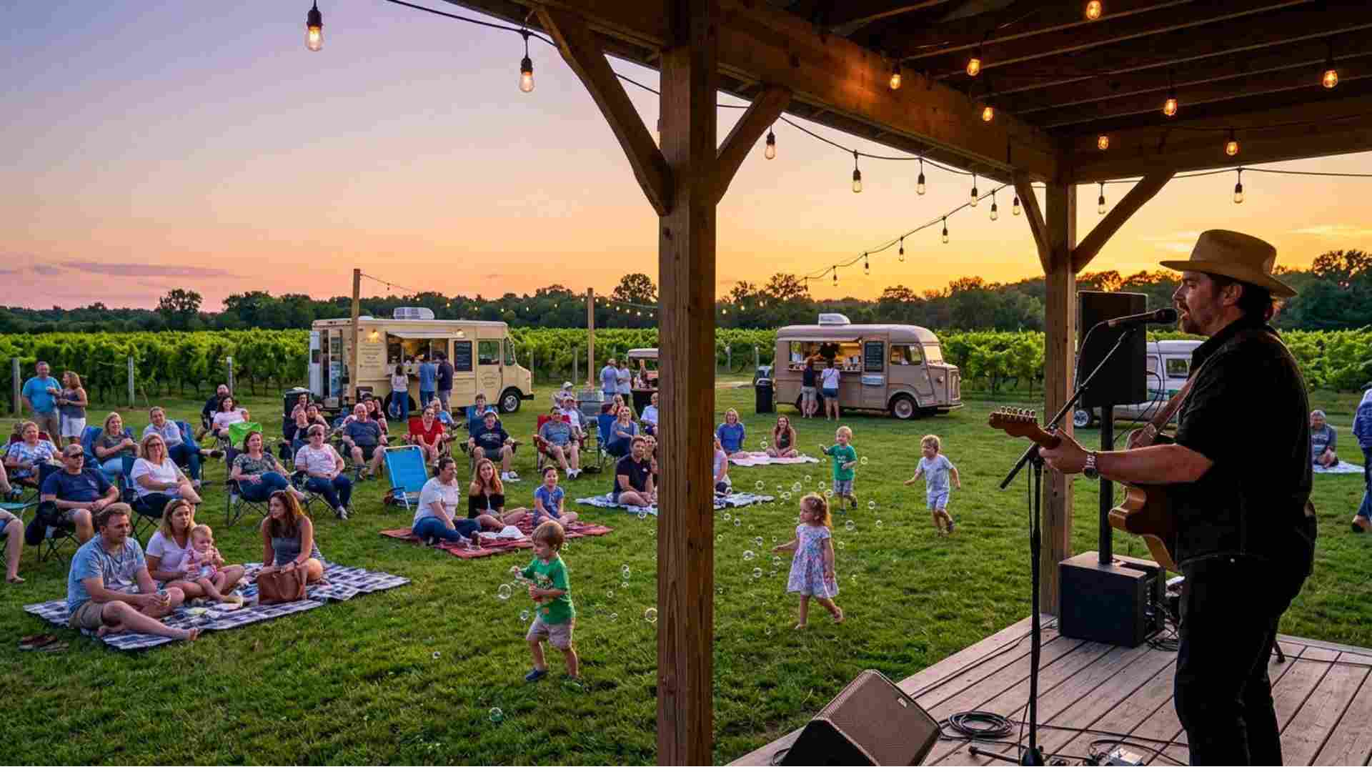 Ty Marshall at Saltwater Farm Vineyard Friday August 14 5pm