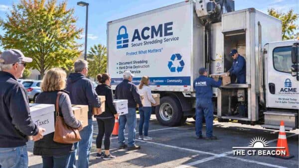 Community Shred Day in Niantic Adds Free Hard Drive Destruction and a Food Drive